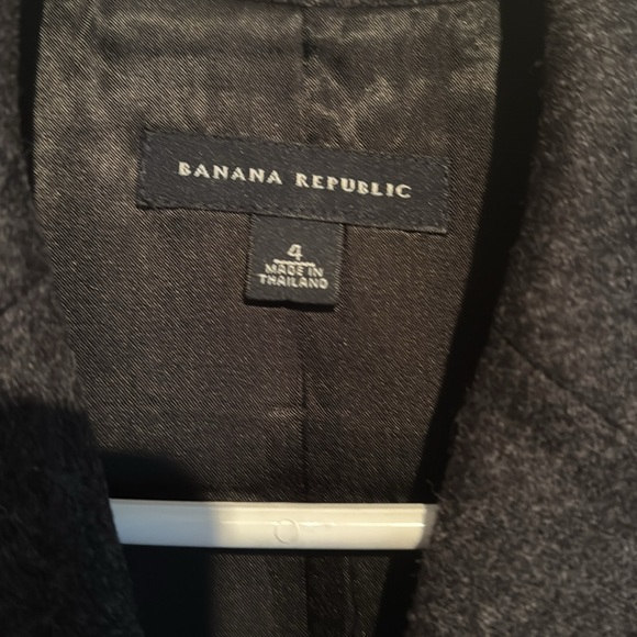 Banana republic wool blazer - Dark Grey - Size 4 - Picture 4 of 6